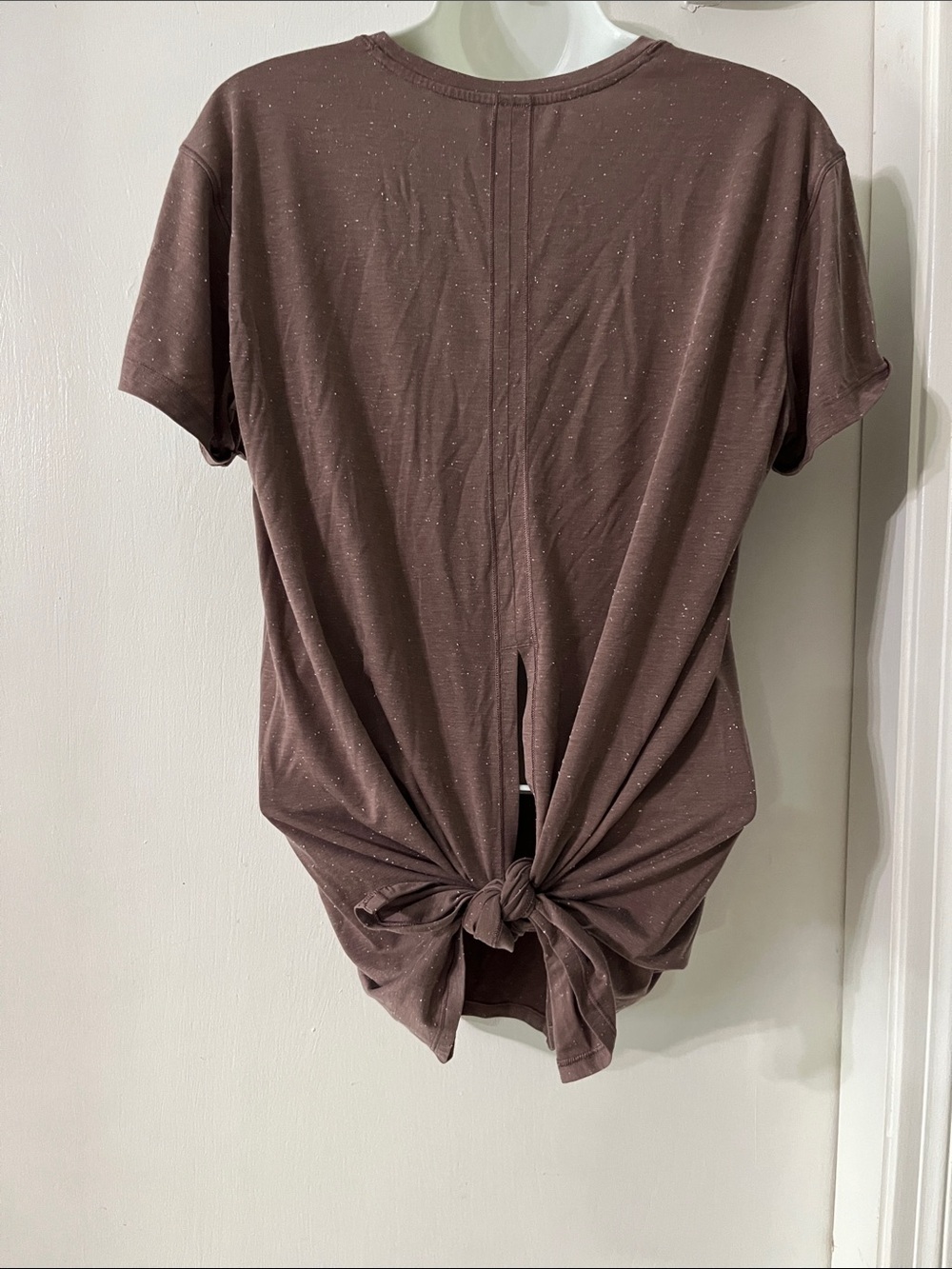 lululemon athletica Short Sleeve Tie-Back Tee